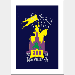 New Orleans Tricentennial 300TH Anniversary Posters and Art